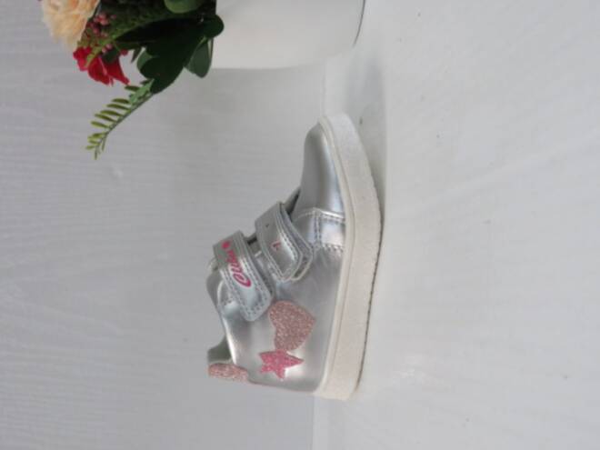 Buty Sportowe Dziecięce P556 SILVER 20-25