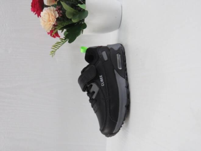 Buty Sportowe Dziecięce EB240 BLACK/GREY 26-31