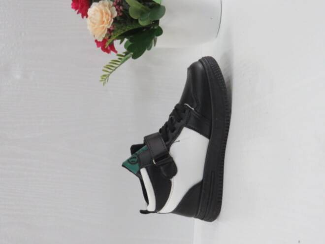 Buty Sportowe Dziecięce PB695 BLACK/GREEN 26-31 1