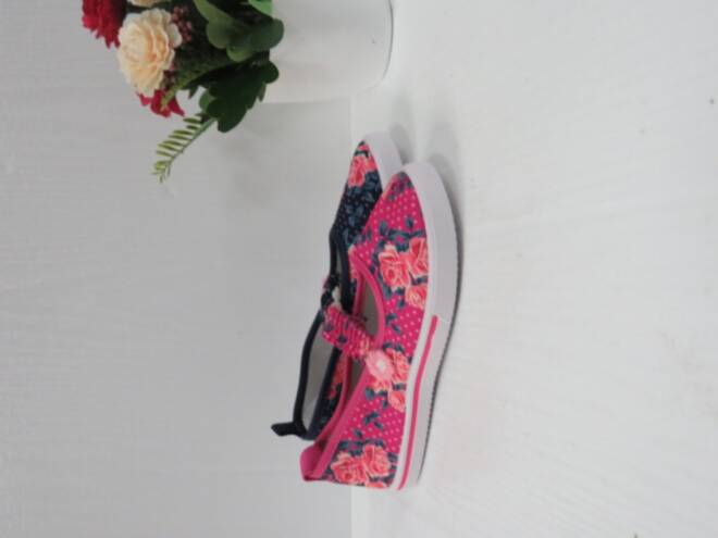 Baleriny Dziecięce A225-2 FUXI/NAVY/PINK 25-30 1