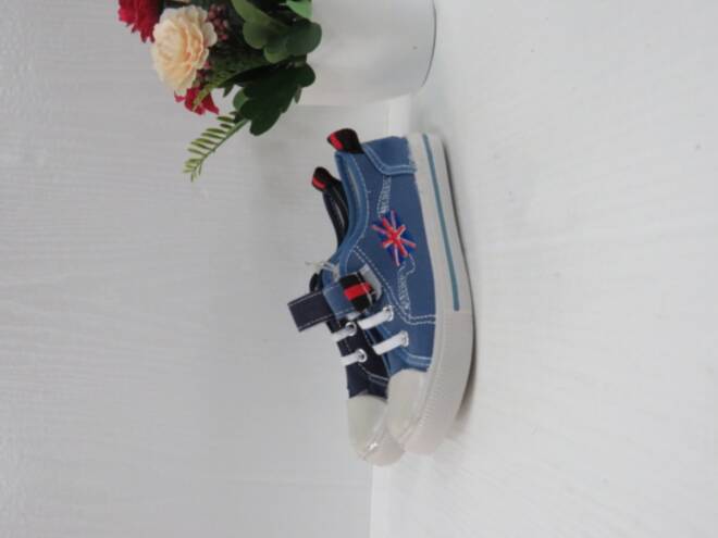 Trampki Dziecięce  A207-1 NAVY/BLACK/L.BLUE 25-30