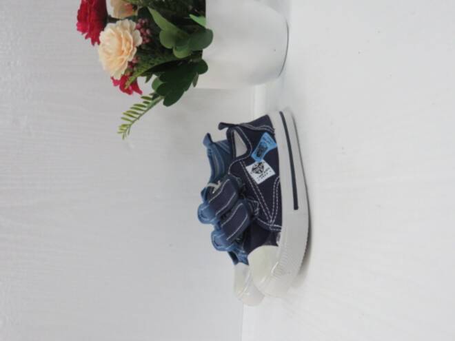 Trampki Dziecięce A206-1 BLACK/NAVY/L.BLUE 24-29