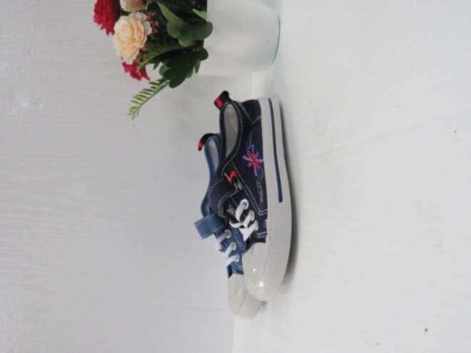 Trampki Dziecięce A207-2 BLACK/NAVY/L.BLUE 30-35