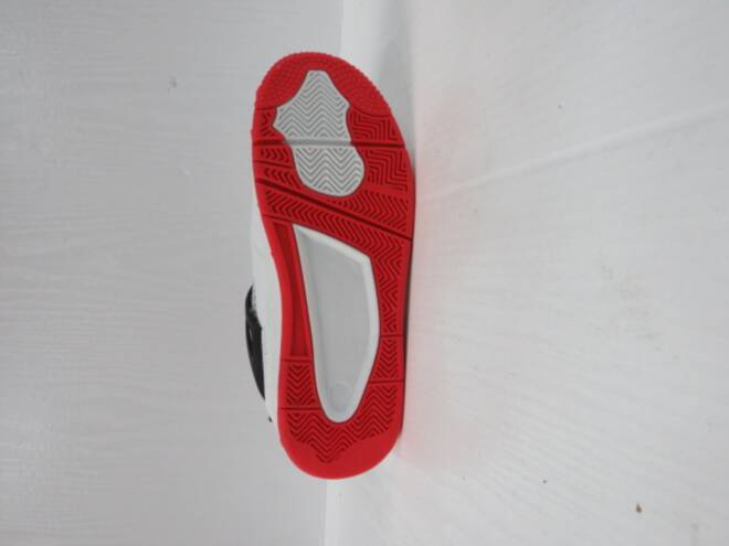 Sportowe męskie M023-351 WHITE/BLACK/RED 41-46 2