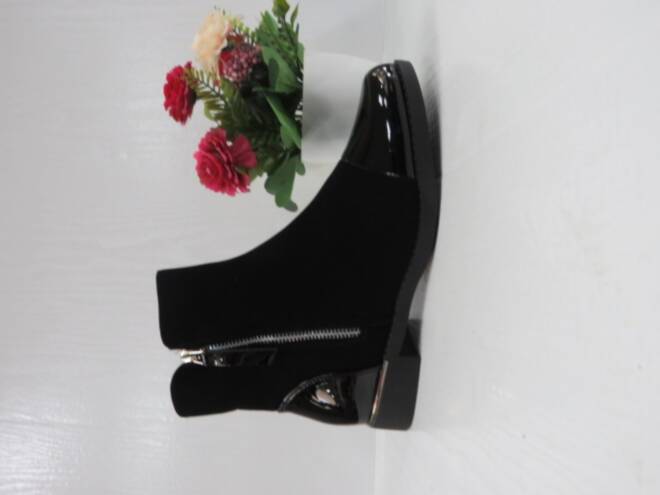 Botki Damskie SA82 BLACK 36-41 OCIEPLANE