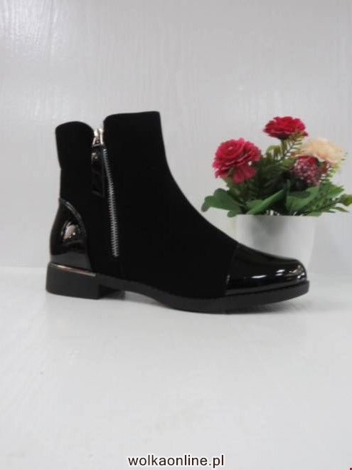 Botki Damskie SA82 BLACK 36-41 OCIEPLANE