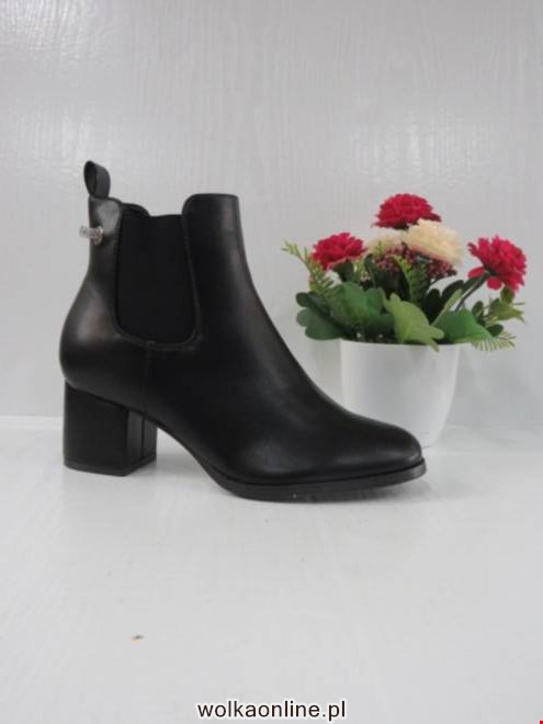 Botki Damskie SA105 BLACK 36-41