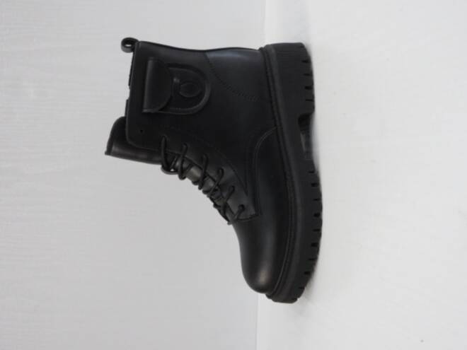 Botki Damskie E8209-1 BLACK 36-41