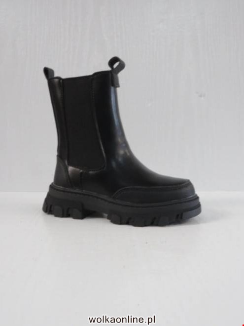 Botki Dziecięce 7365-2A BLACK 26-30