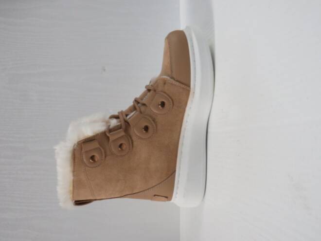 Botki Damskie W078 KHAKI 36-41 1