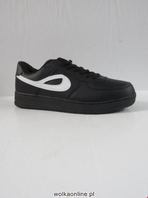 Sportowe męskie MN91-23 ALL BLACK/WHITE 41-46