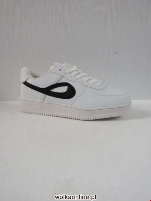 Sportowe męskie MN91-32 ALL WHITE/BLACK 41-46
