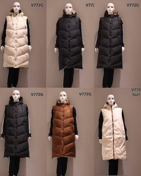 Kamizelka damskie V772G 1 kolor M-3XL 1