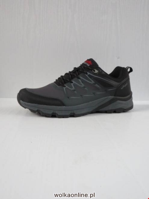 Sportowe męskie 17059-6 GREY/BLACK/RED 41-46