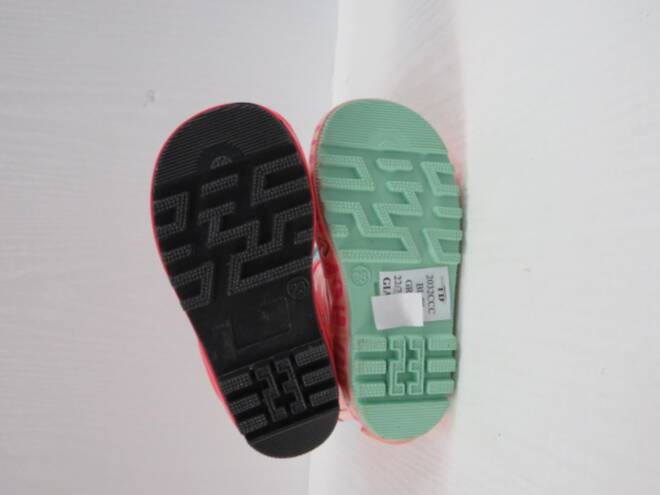 Kalosze Dziecięce 2032CCC BLACK/PINK/GREEN 22-27 2