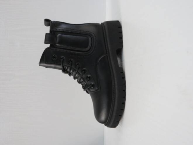 Botki Damskie E8201-1 BLACK 36-41