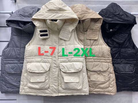  Kamizelka Cienka damskie L-7 1 kolor L-2XL