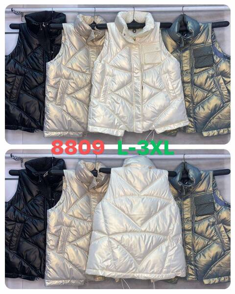  Kamizelka Cienka damskie 8809 1 kolor L-3XL 1