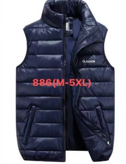  Kamizelka Cienka męskie 886 1 kolor M-5XL 1
