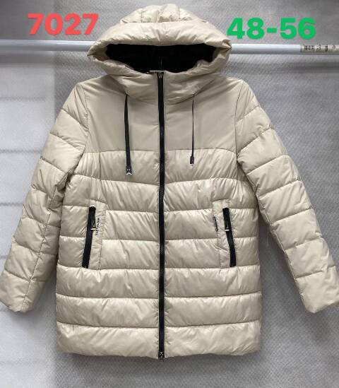 Kurtka Cienka Damskie 7027 1 kolor 48-56 1