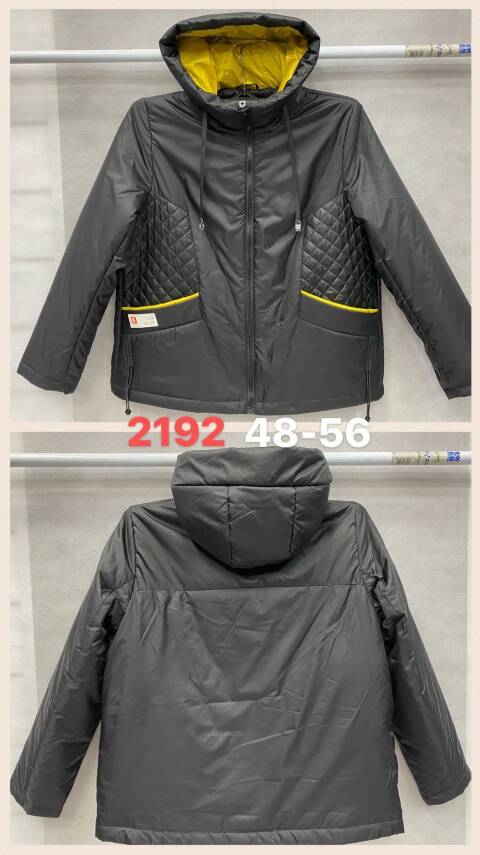 Kurtka Cienka Damskie 2192 1 kolor 48-56 1