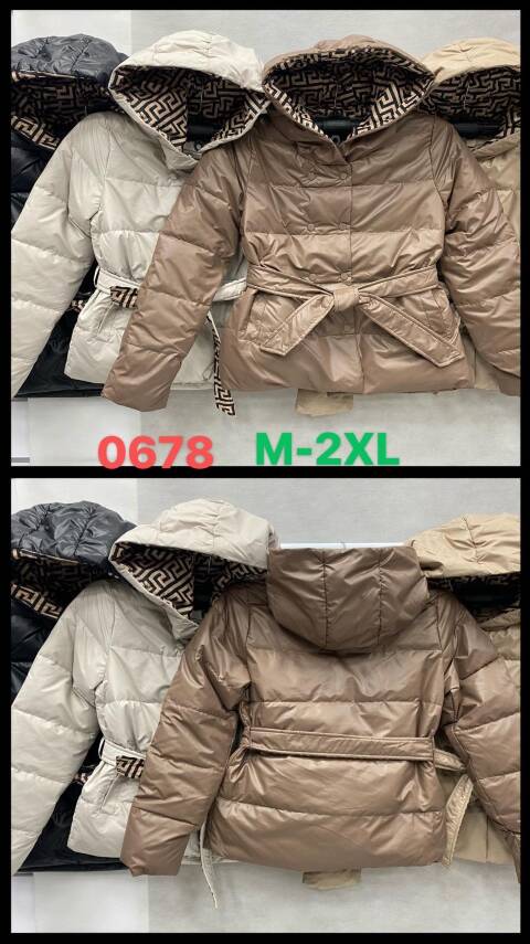 Kurtka Cienka Damskie 0678 1 kolor M-2XL