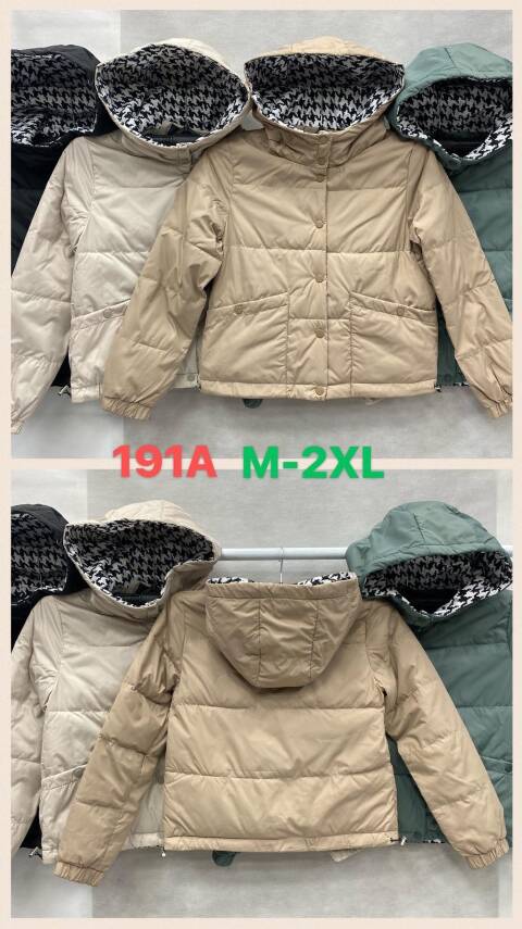 Kurtka Cienka Damskie 191A 1 kolor M-2XL 1