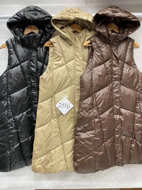  Kamizelka Cienka Damskie 2116 1 kolor L-3XL 1