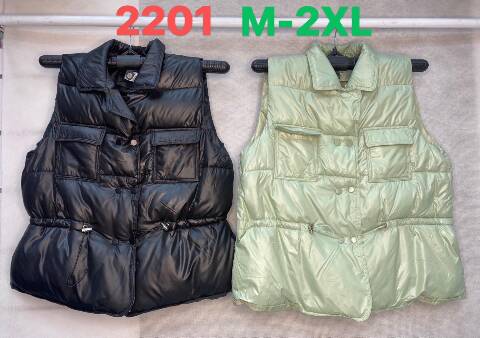  Kamizelka Cienka Damskie 2201 1 kolor M-2XL 1