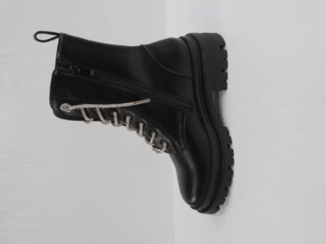 Botki Damskie HBL-97 BLACK/WHITE 36-41 1