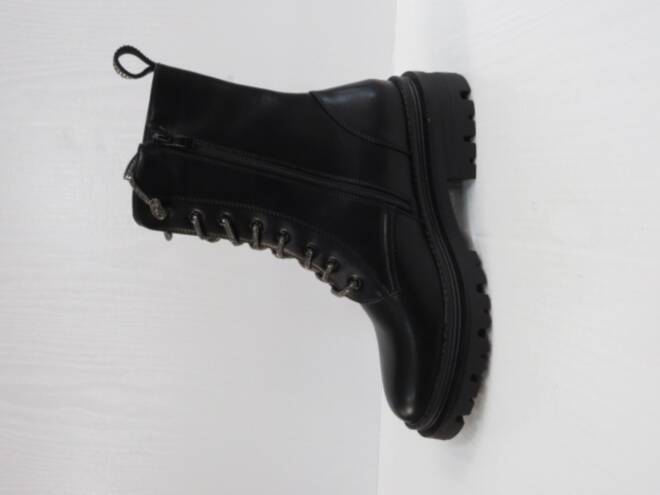 Botki Damskie HBL-97 BLACK/GUN 36-41 1