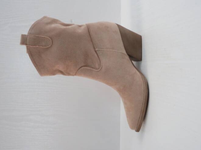 Botki Damskie RQ336 BEIGE 36-41 1