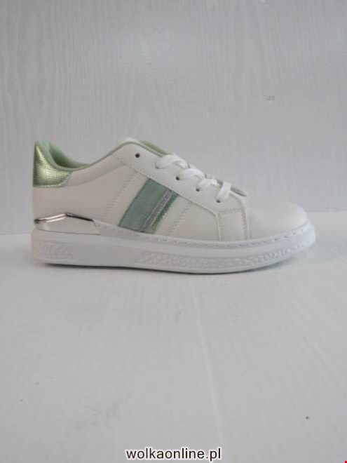 Sportowe Damskie AB1040 WHITE/GREEN 36-41