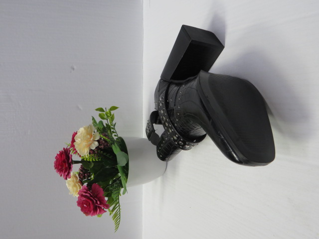 Botki Damskie A653 BLACK 36-41 2