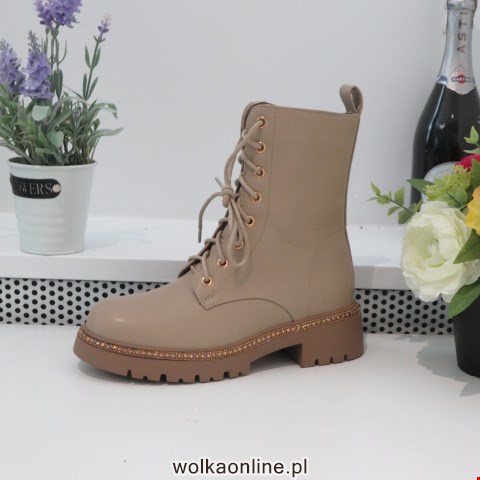 Botki Damskie  9577 KHAKI 36-41