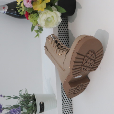 Botki Damskie  9577 KHAKI 36-41 2