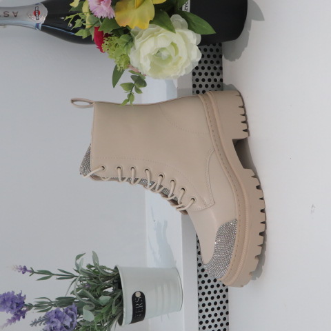 Botki Damskie 5182-2 BEIGE 36-41