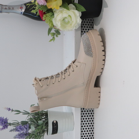 Botki Damskie 5182-2 BEIGE 36-41 1
