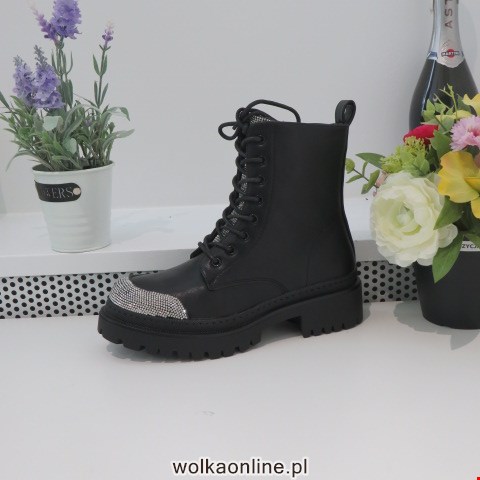 Botki Damskie 5182 BLACK/SILVER 36-41