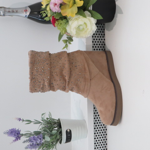 Botki Damskie R605 KHAKI 36-41