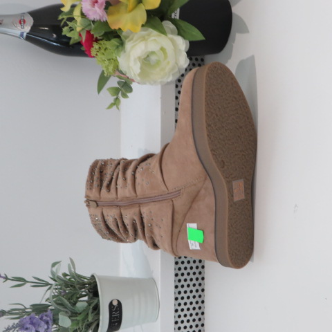 Botki Damskie R605 KHAKI 36-41 2