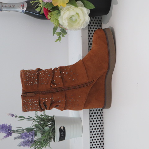 Botki Damskie  R605 CAMEL 36-41 1