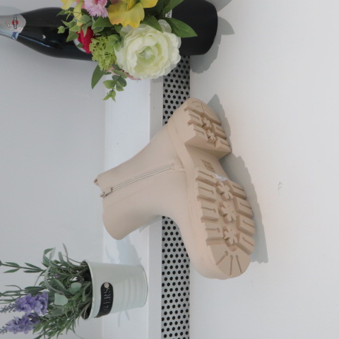 Botki Damskie 5182-3 BEIGE 36-41 2