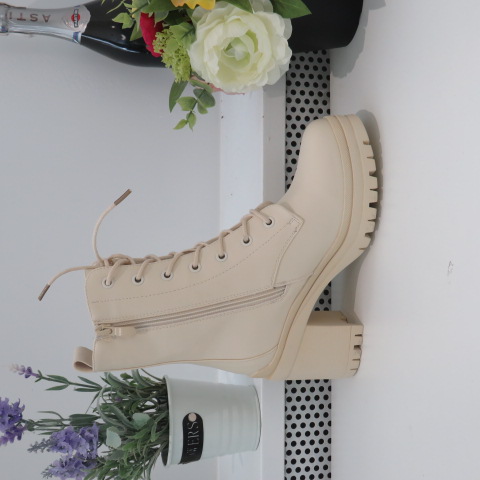 Botki Damskie HB-228 BEIGE 36-41 1