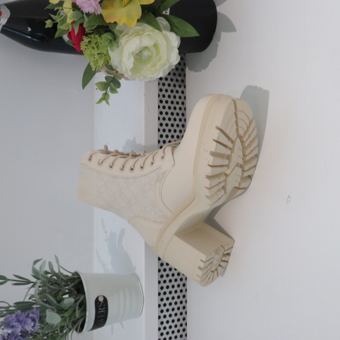 Botki Damskie HB-229 BEIGE 36-41 2