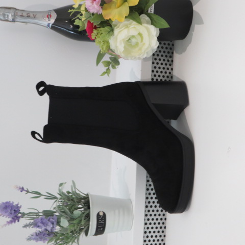 Botki Damskie 8600 BLACK 36-41