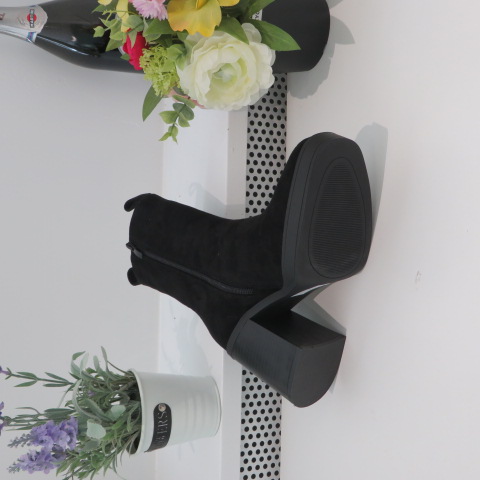 Botki Damskie 8600 BLACK 36-41 2