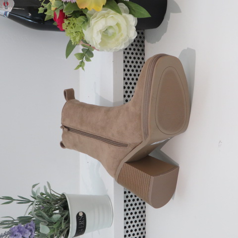 Botki Damskie 8600 KHAKI 36-41 2