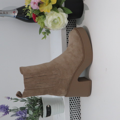 Botki Damskie 9527 KHAKI 36-41