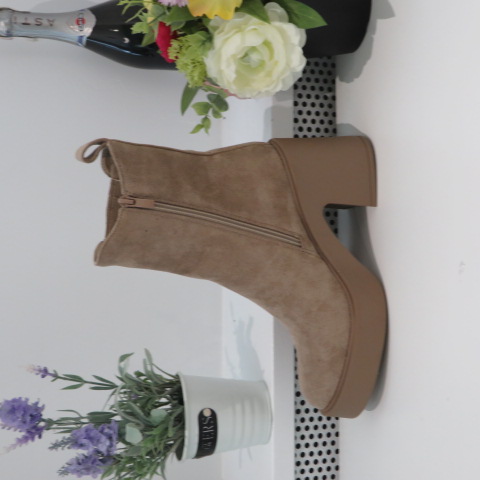 Botki Damskie 9527 KHAKI 36-41 1